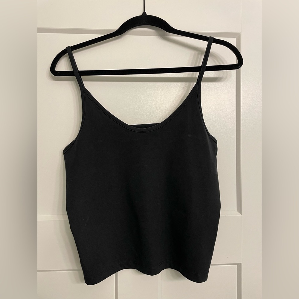 Madewell Women's Black Cropped Tank